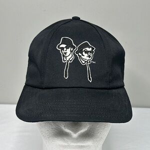 Vintage Blues Brothers House of Blues Black Snapback Hat Cap In Sunset Strip USA